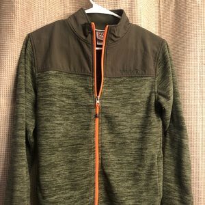 Fleece zip up jacket